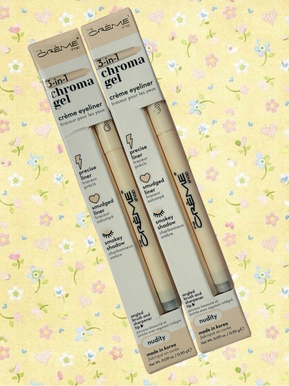 Two Crème 3-in-1 Chroma Gel Eyeliner — Nudity